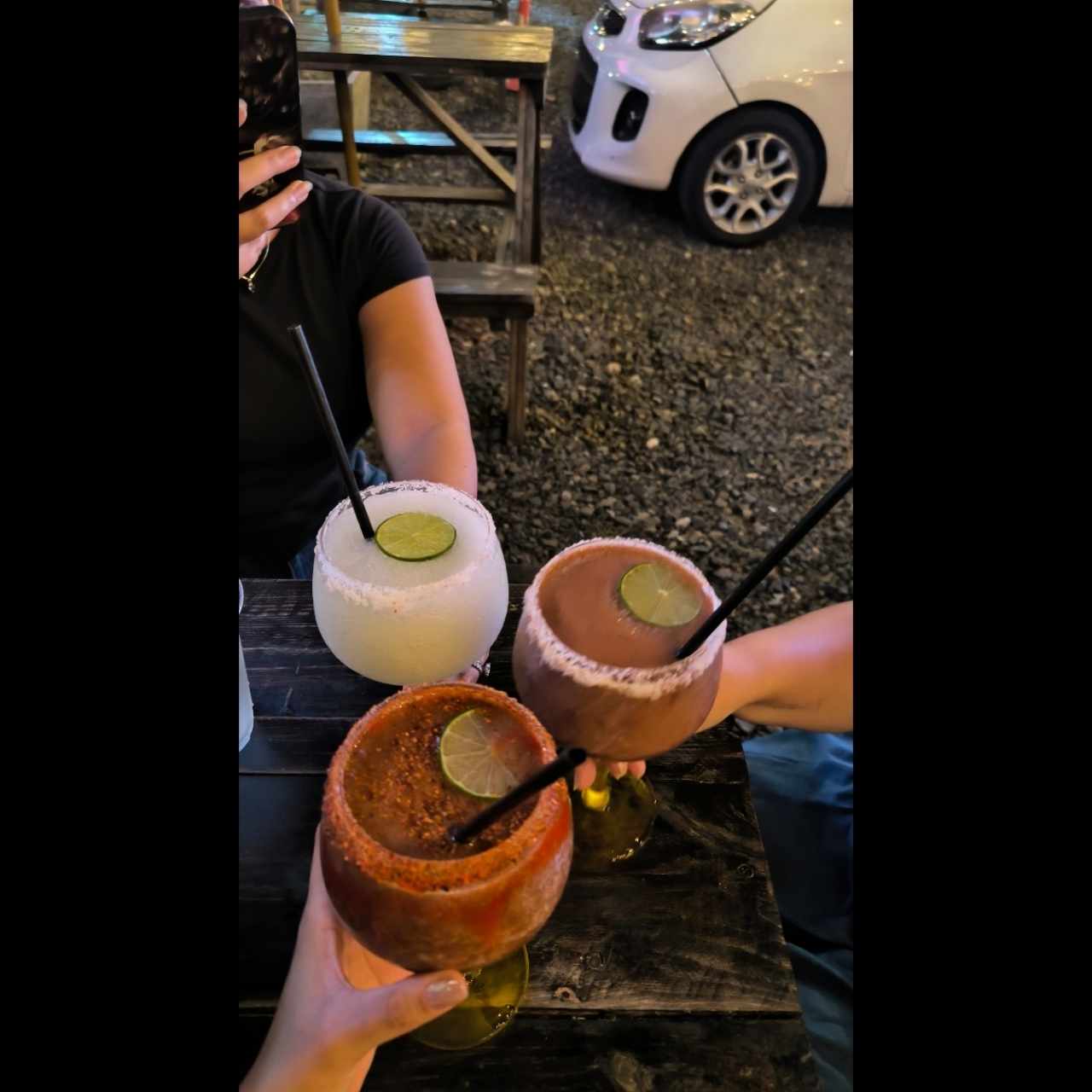 margaritas de limón y tamarindo 