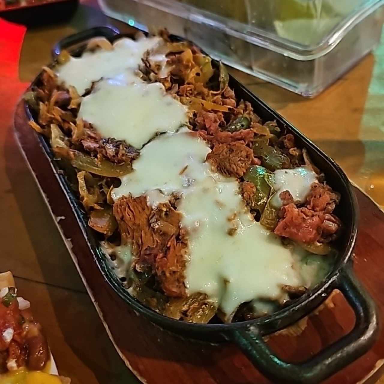 Las morras (taco de la casa)