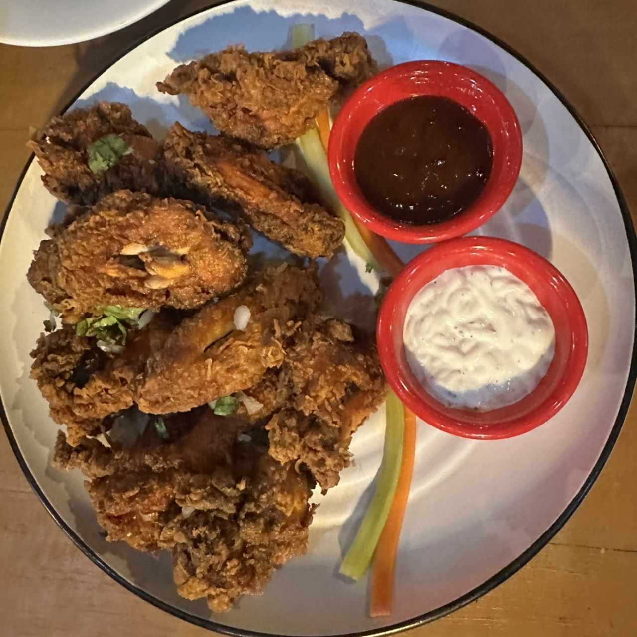 Alitas al pastor 