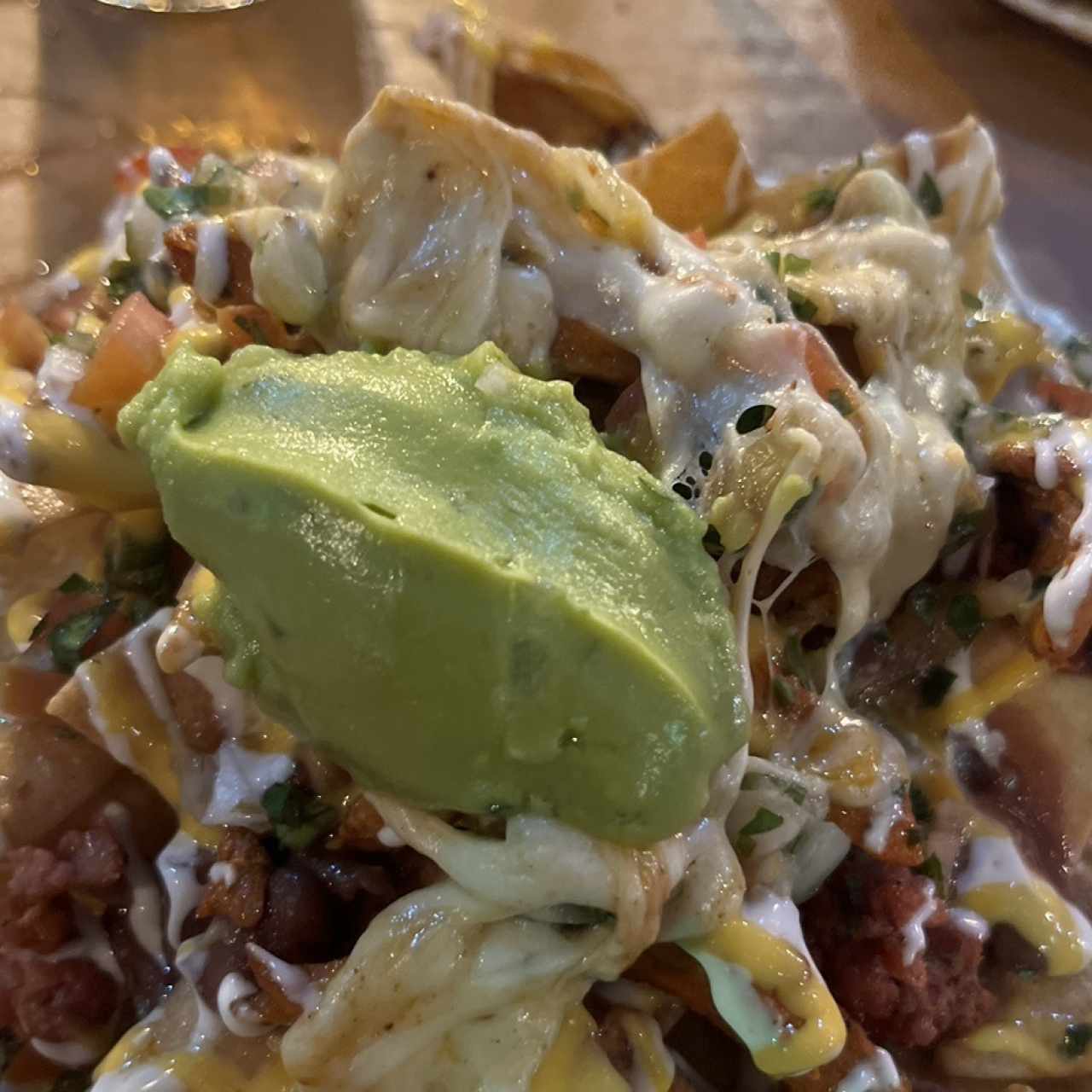 Nachos al pastor 