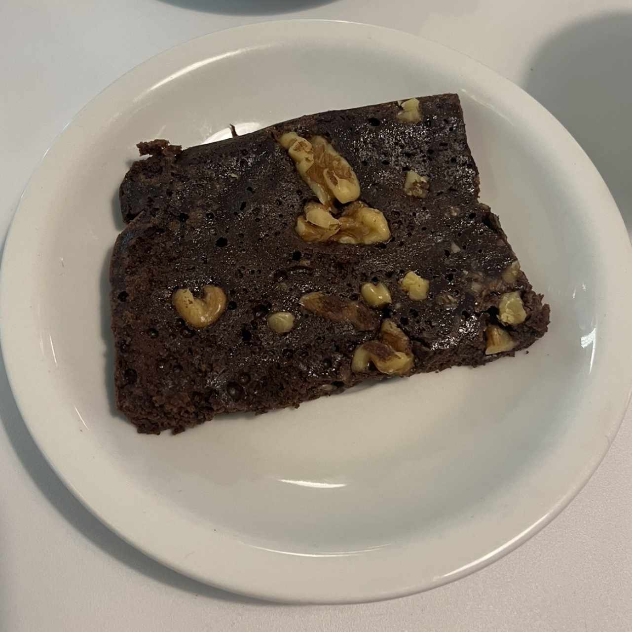 Brownie con nueces