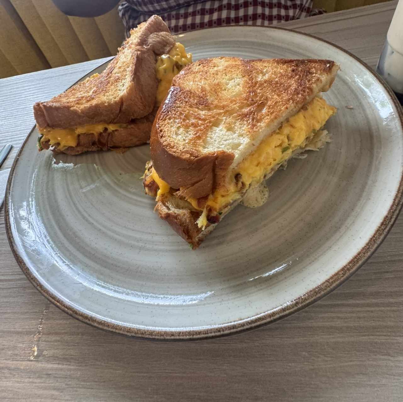 Scramble Egg Toast
