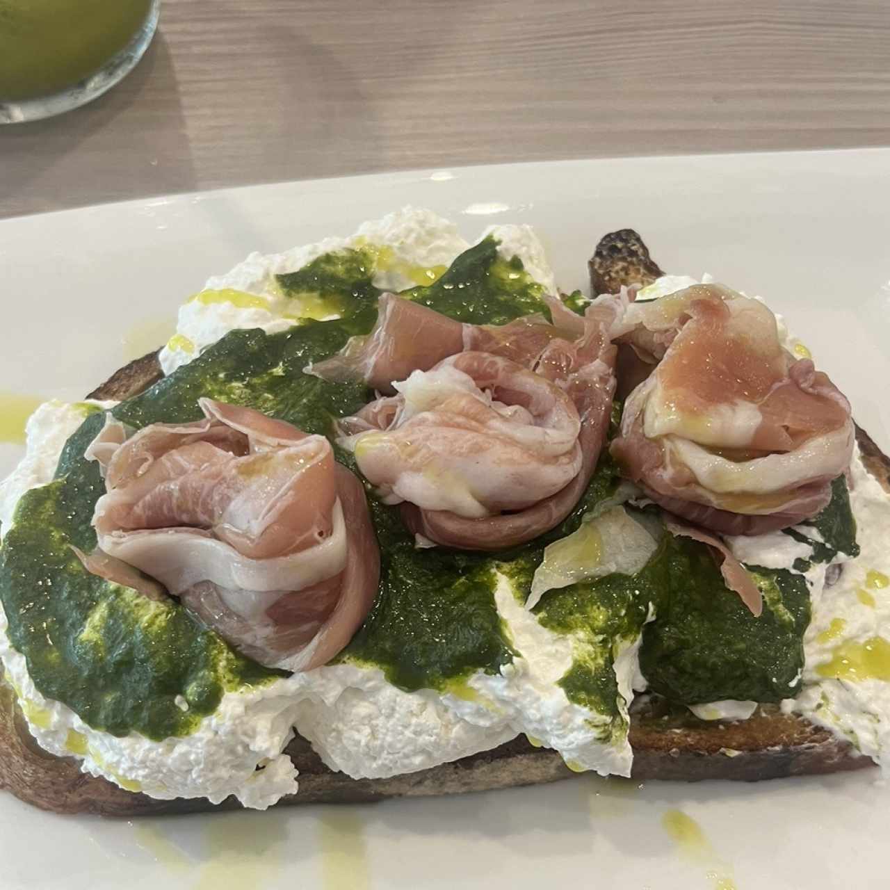 Tomate, St racciatella, Prosciut to Crudo