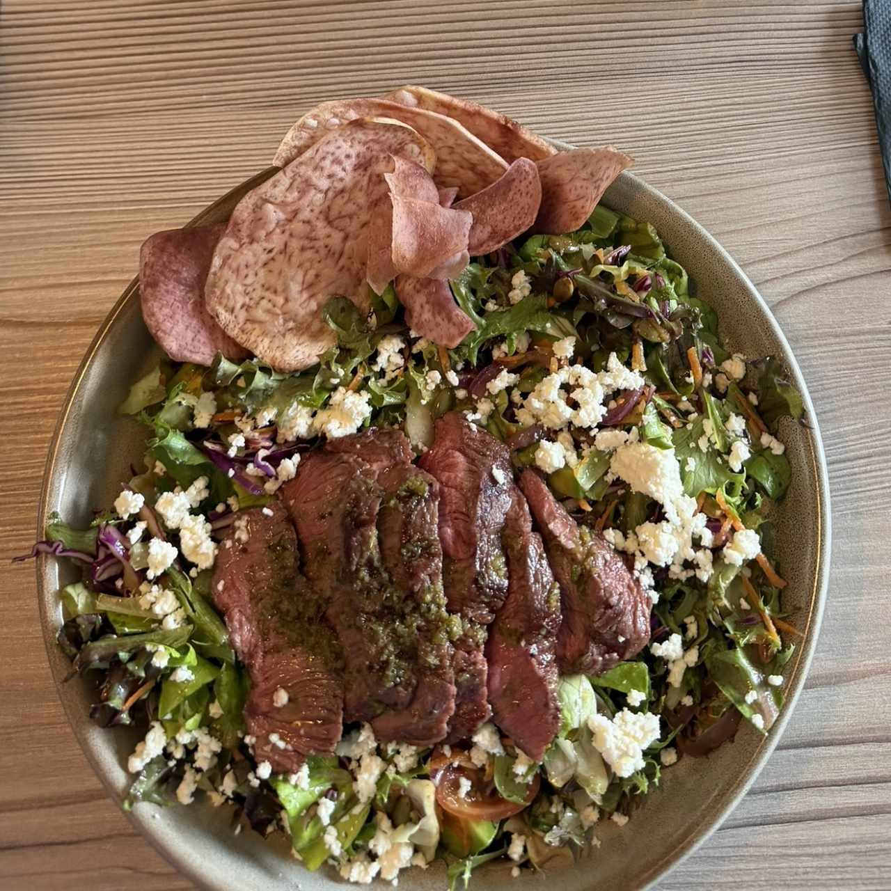 Steak salad
