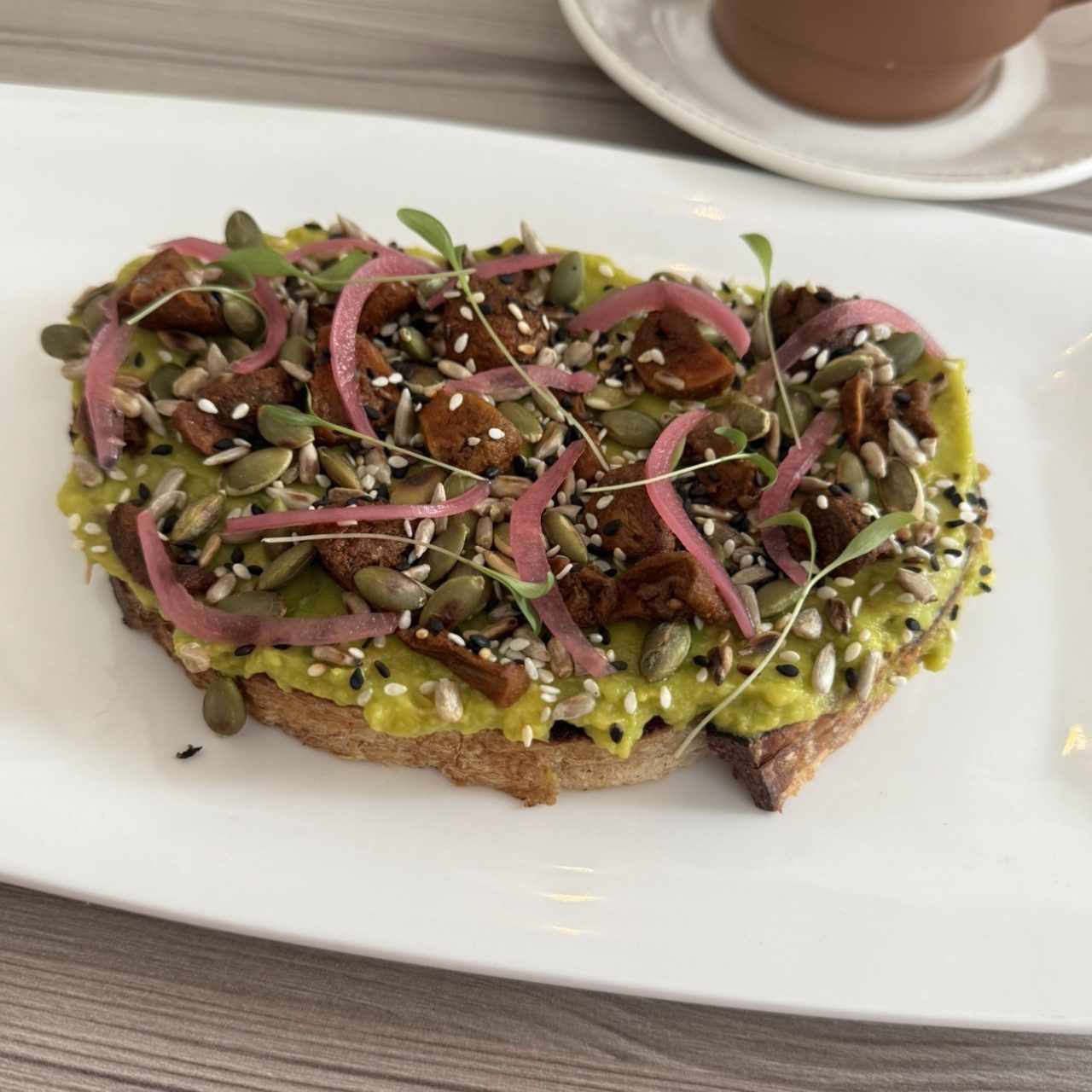 Aguacate y Champiñones (V)