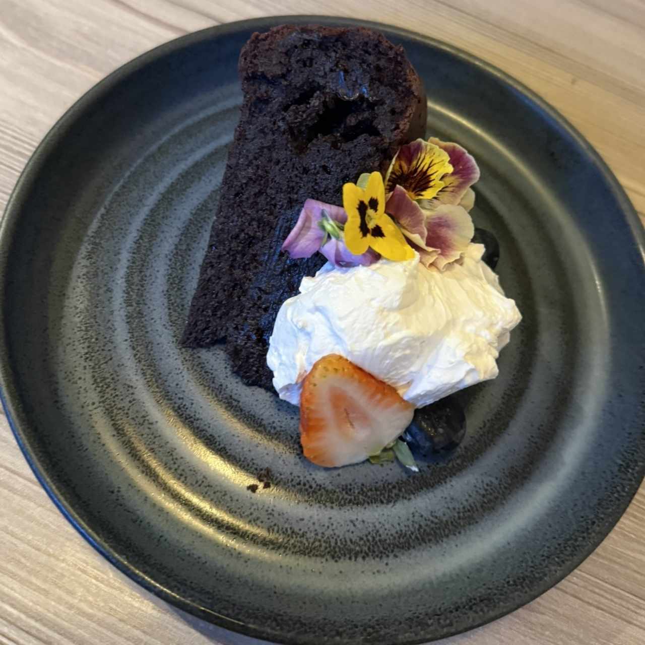 POSTRES - Flourless chocolate cake