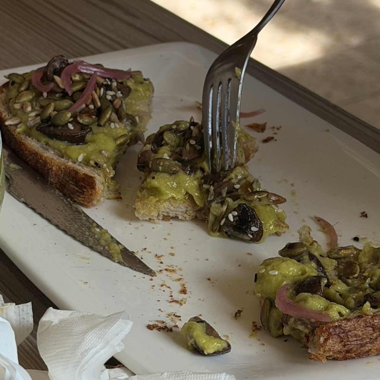 Aguacate y Champiñones (V)