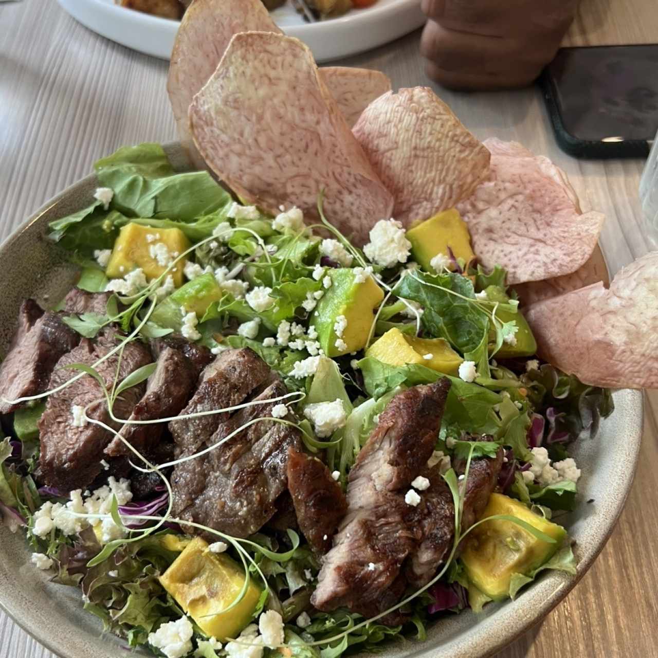 Steak salad