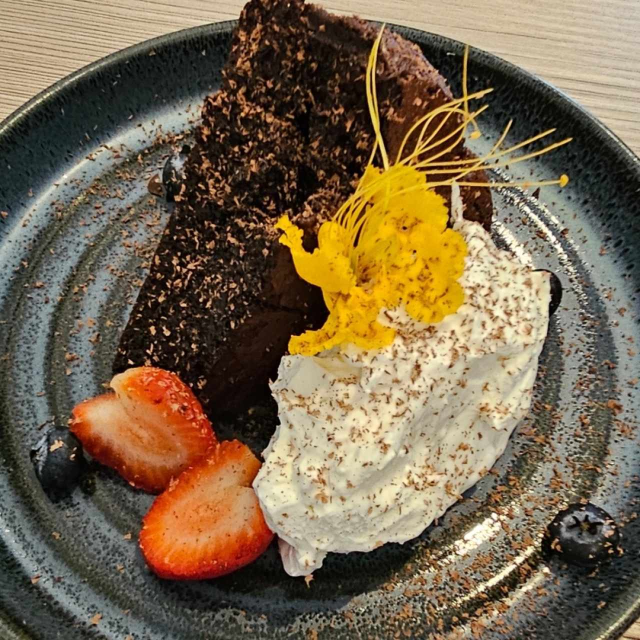 POSTRES - Flourless chocolate cake