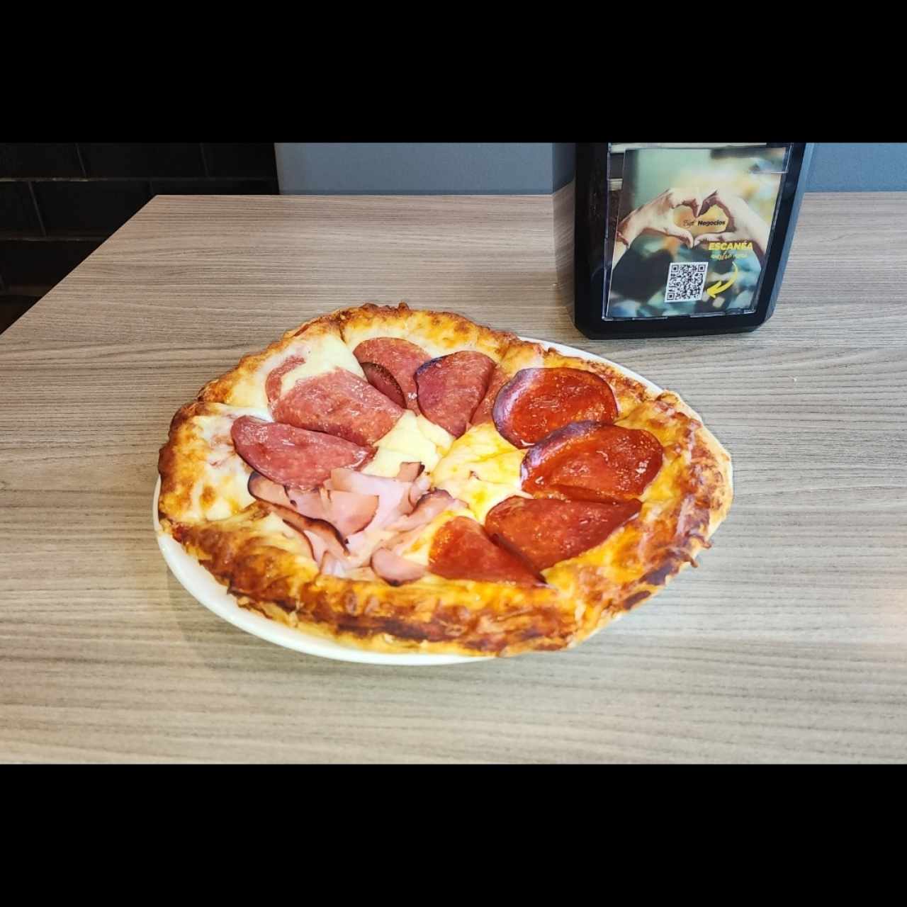 pizza de masa madre combinacion