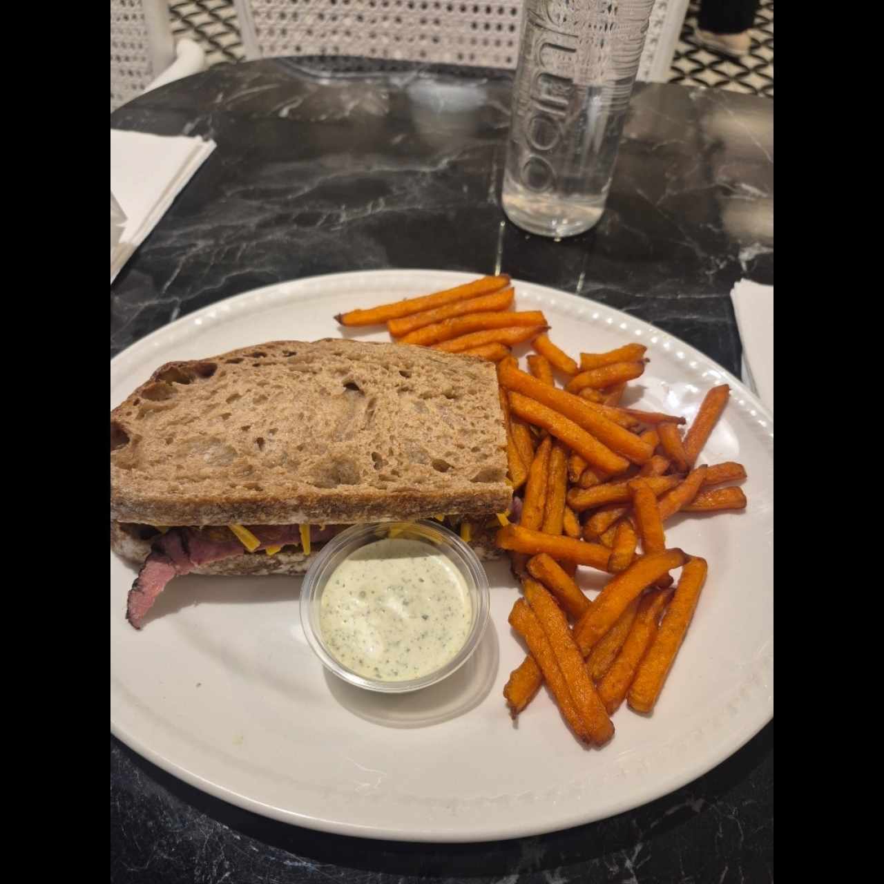 Pastrami sandwich