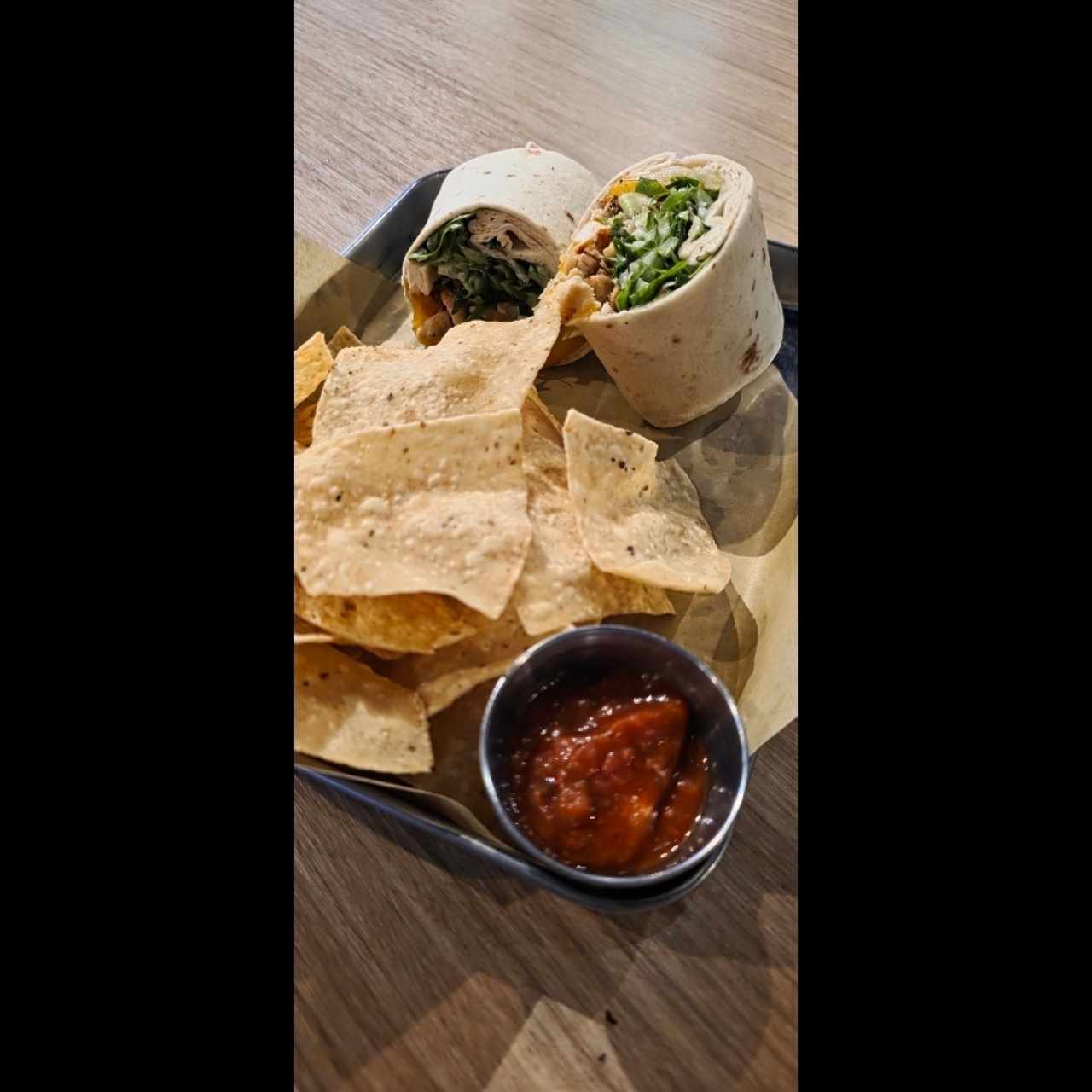 wrap de pollo
