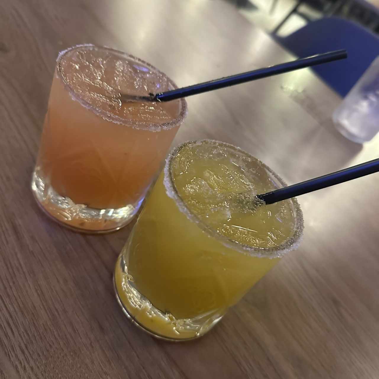 Margaritas maracuya y fresa 