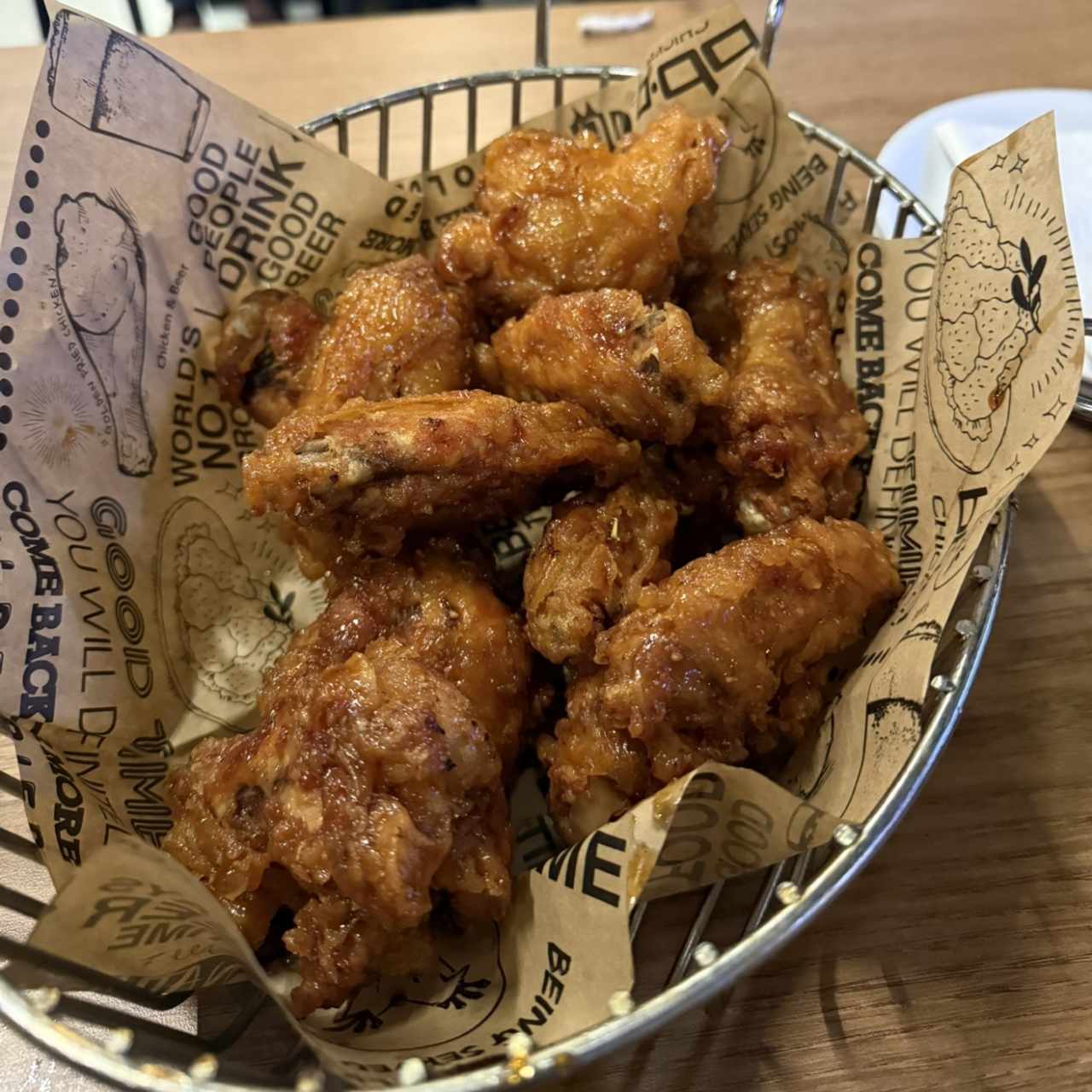 wings - honey garlic 