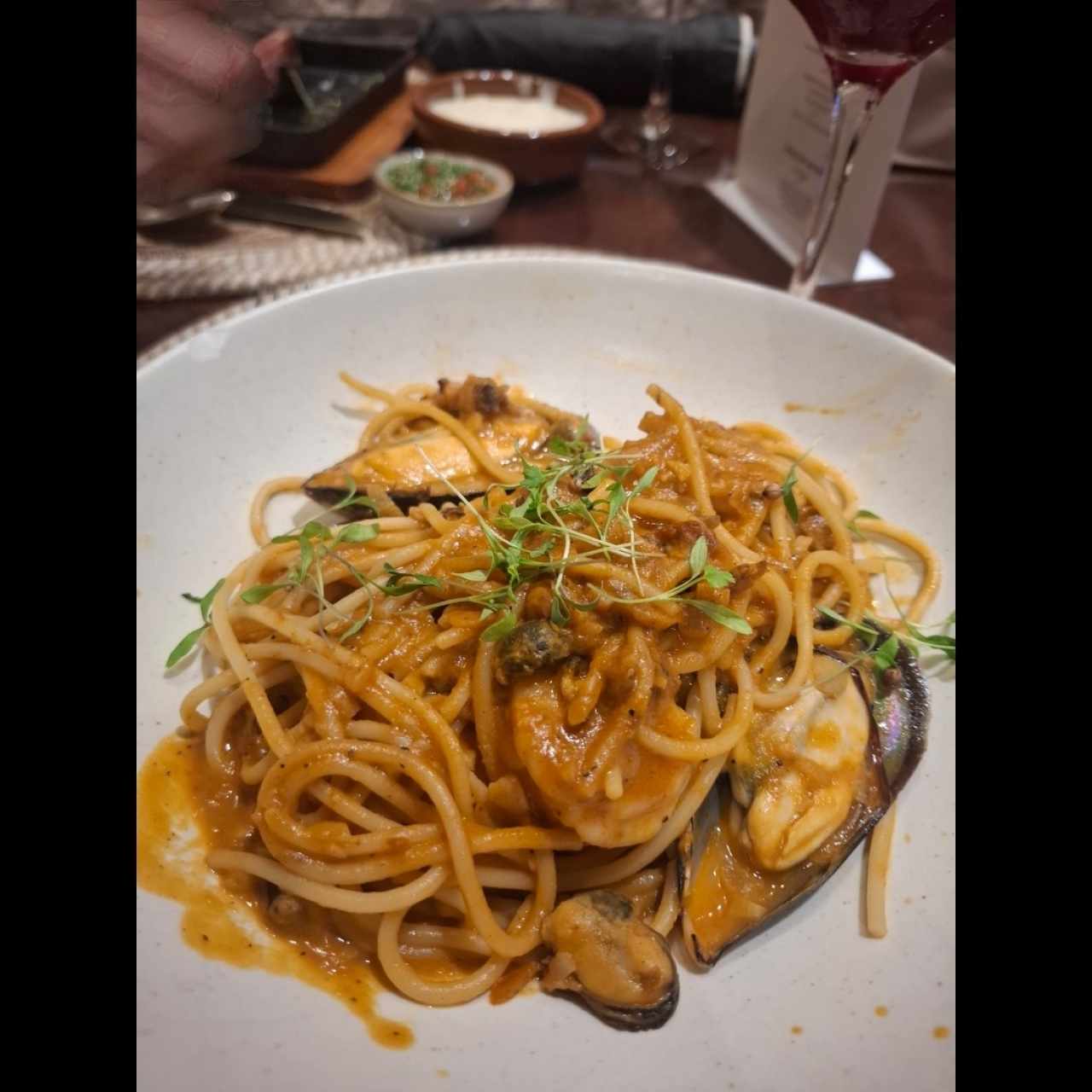Pasta frutti di mare