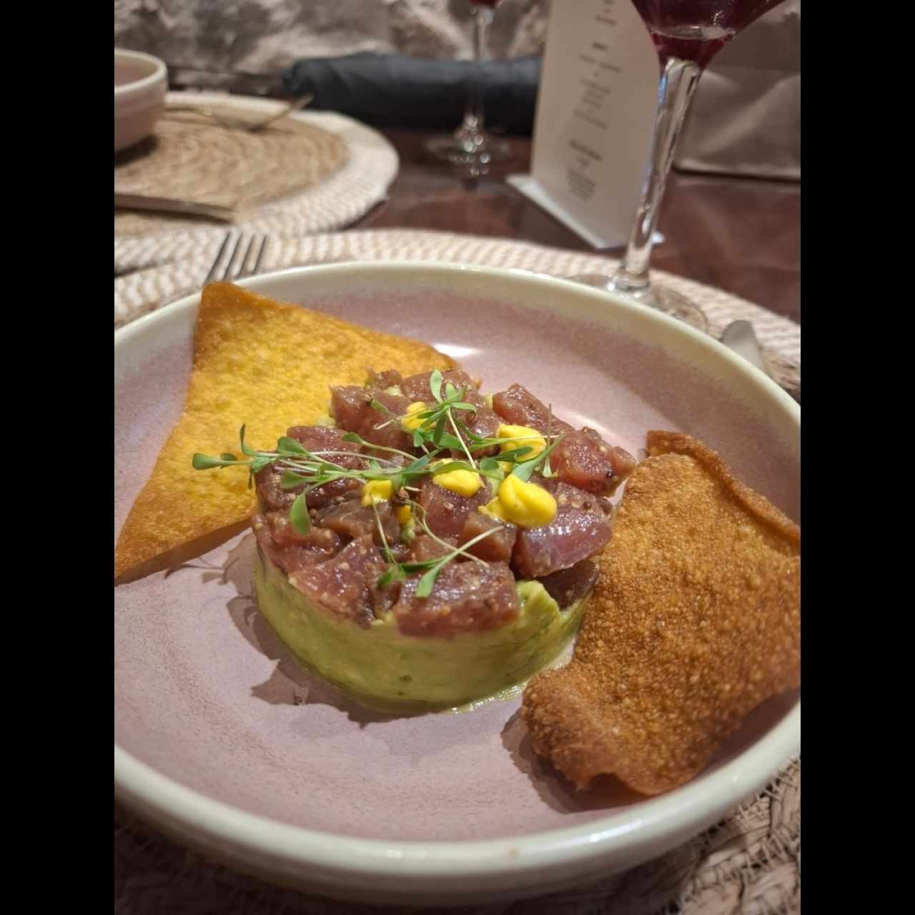 Tartar de atún