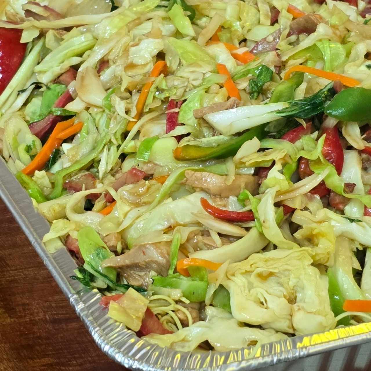 Bandeja de Low Mein Combinación 