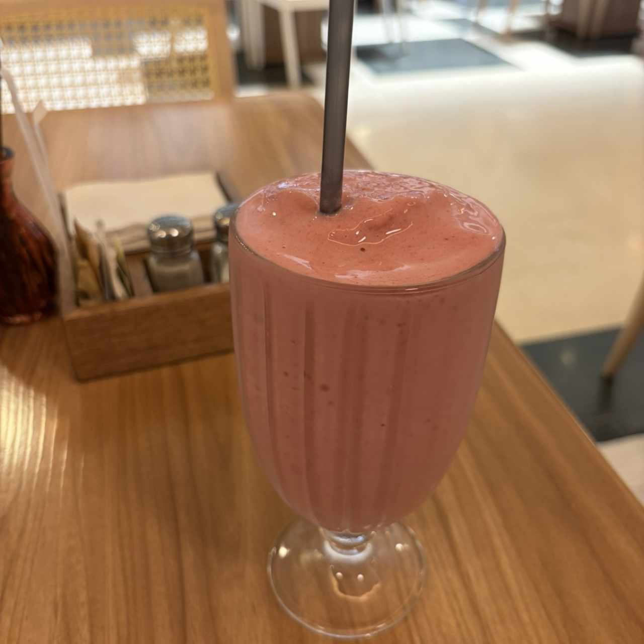 Batido de fresas