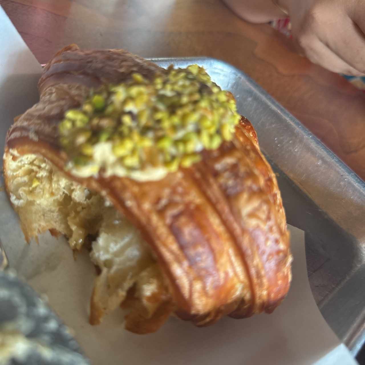 Croissant de pistacho 