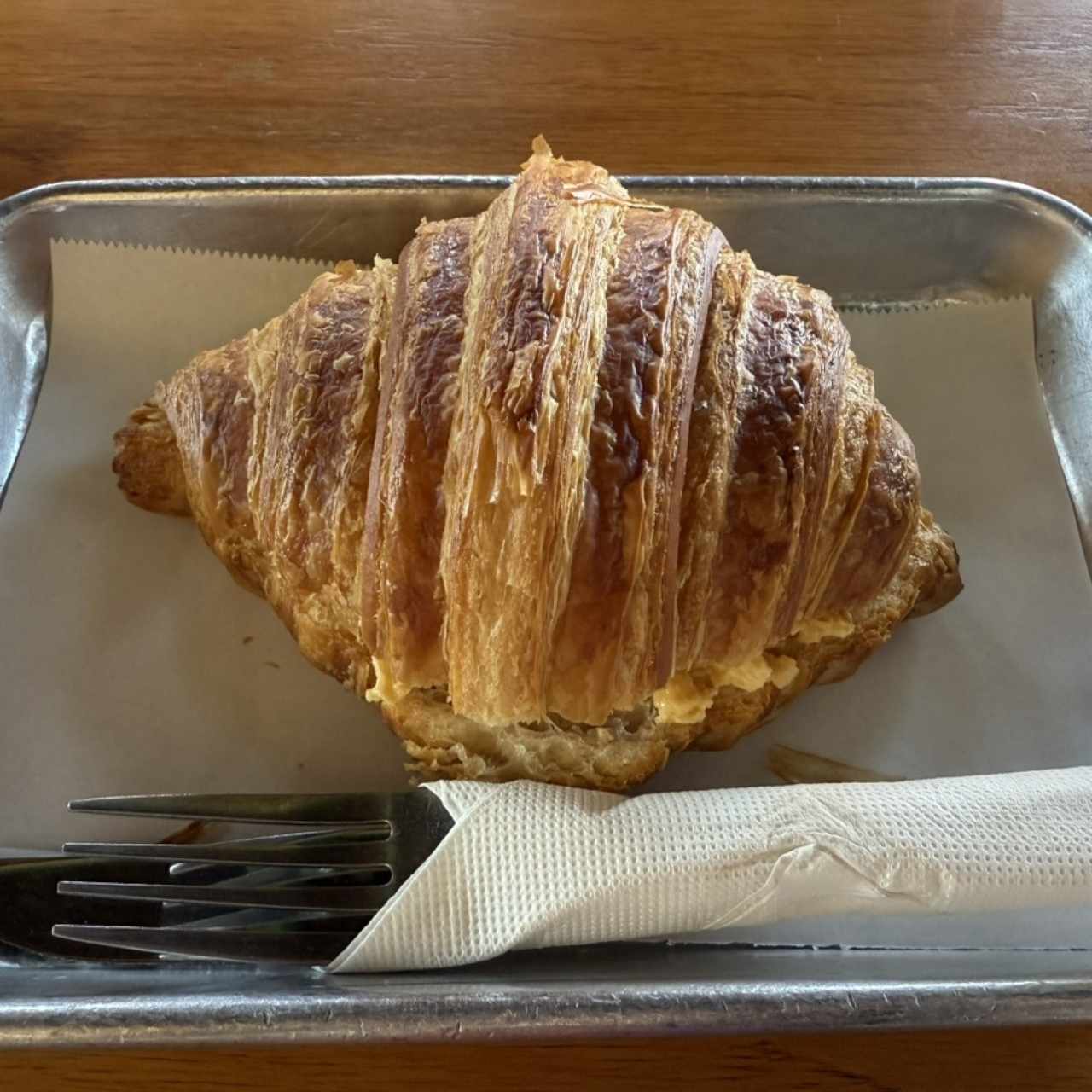 Croissant de Tocino y Huevo