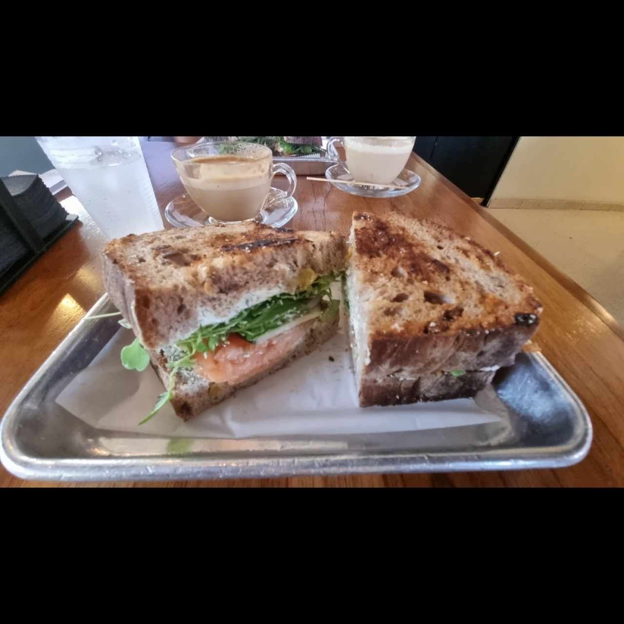 Emparedado de Salmón