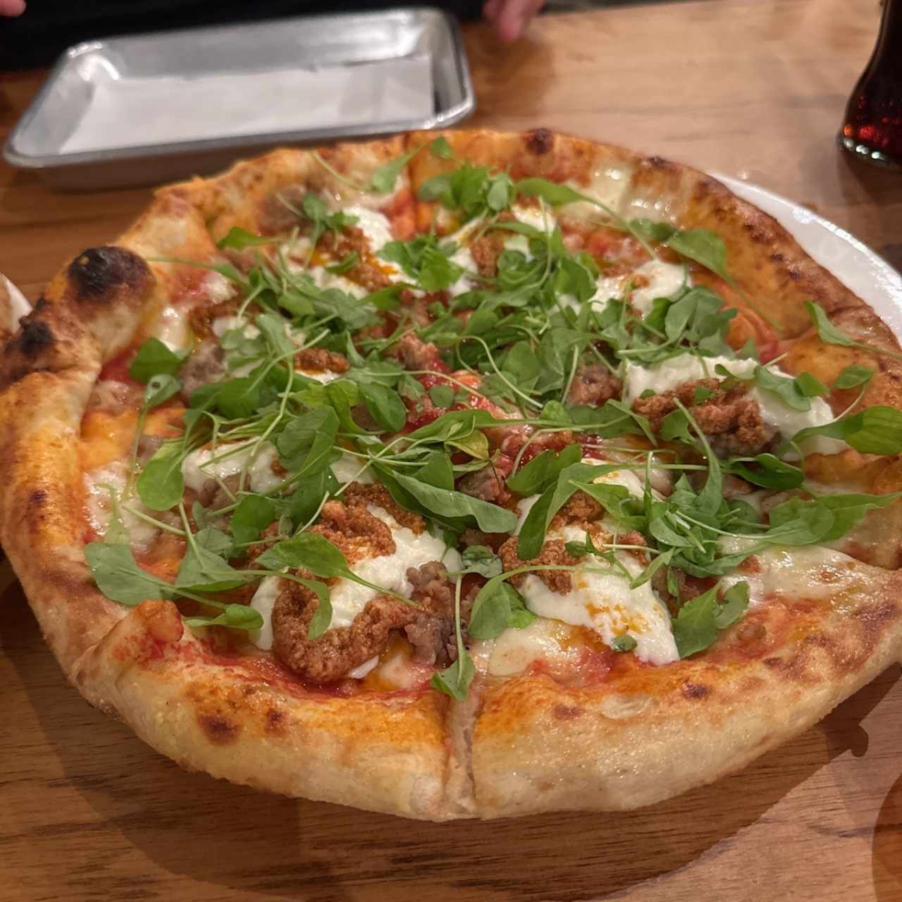 Stracciatella y Chorizo