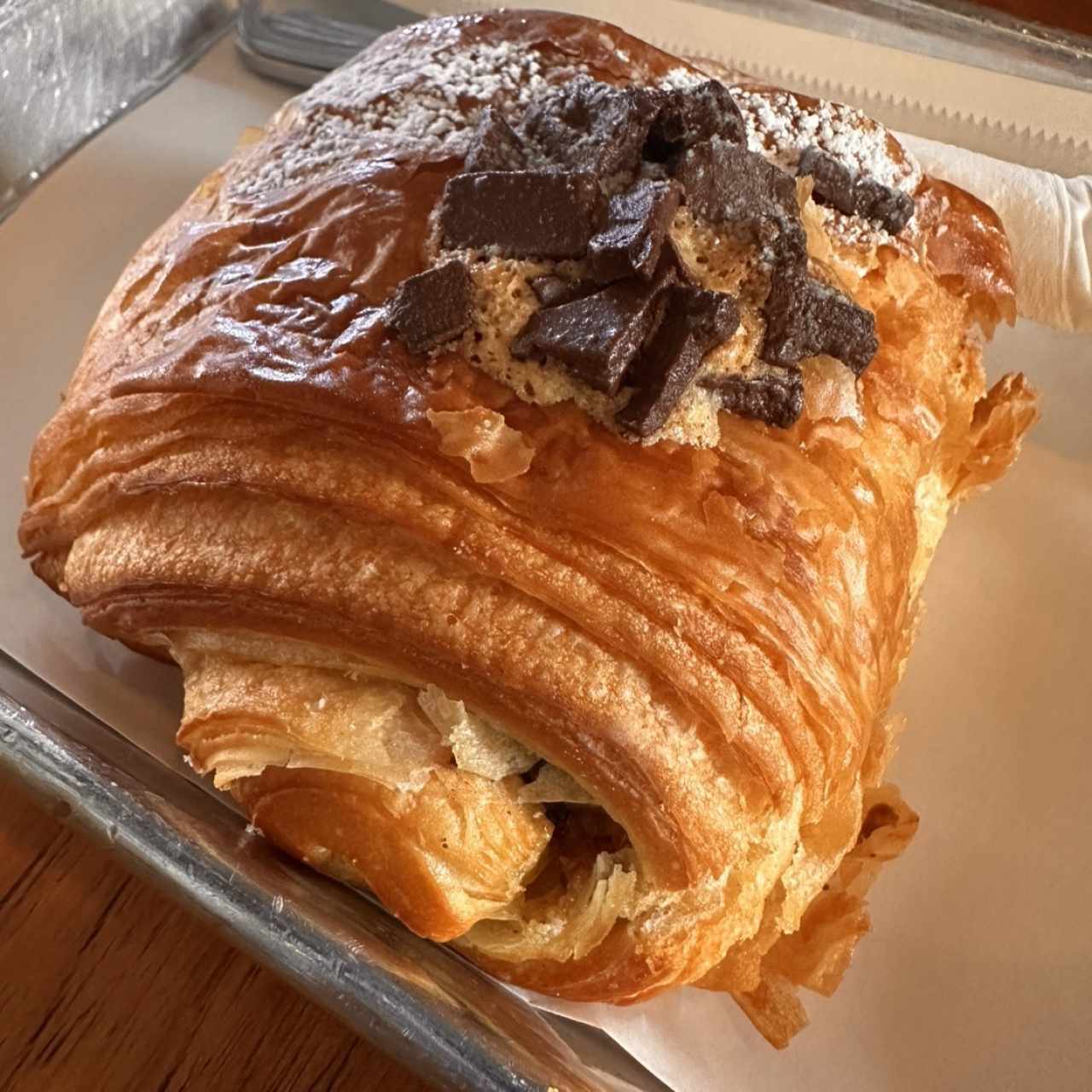 Croissant chocoalmendra