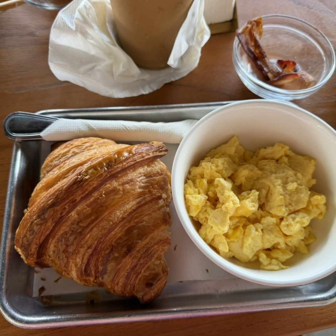 Croissant de Tocino y Huevo