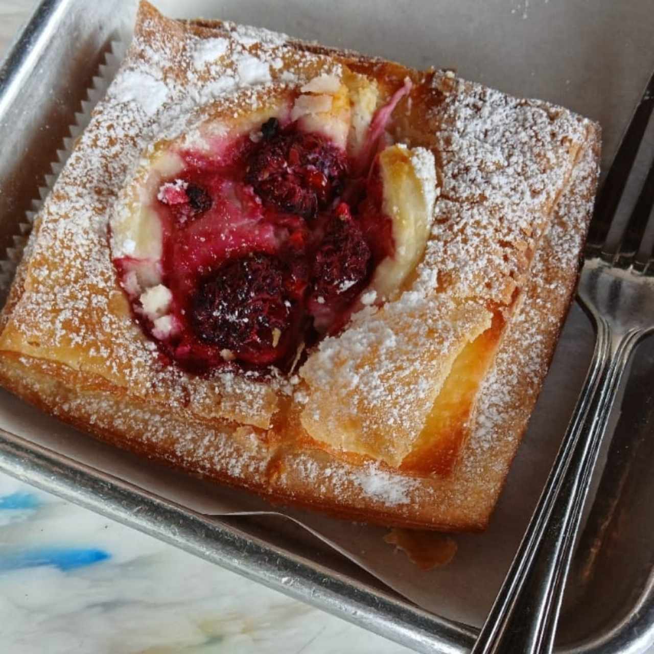 danesa de frambuesa