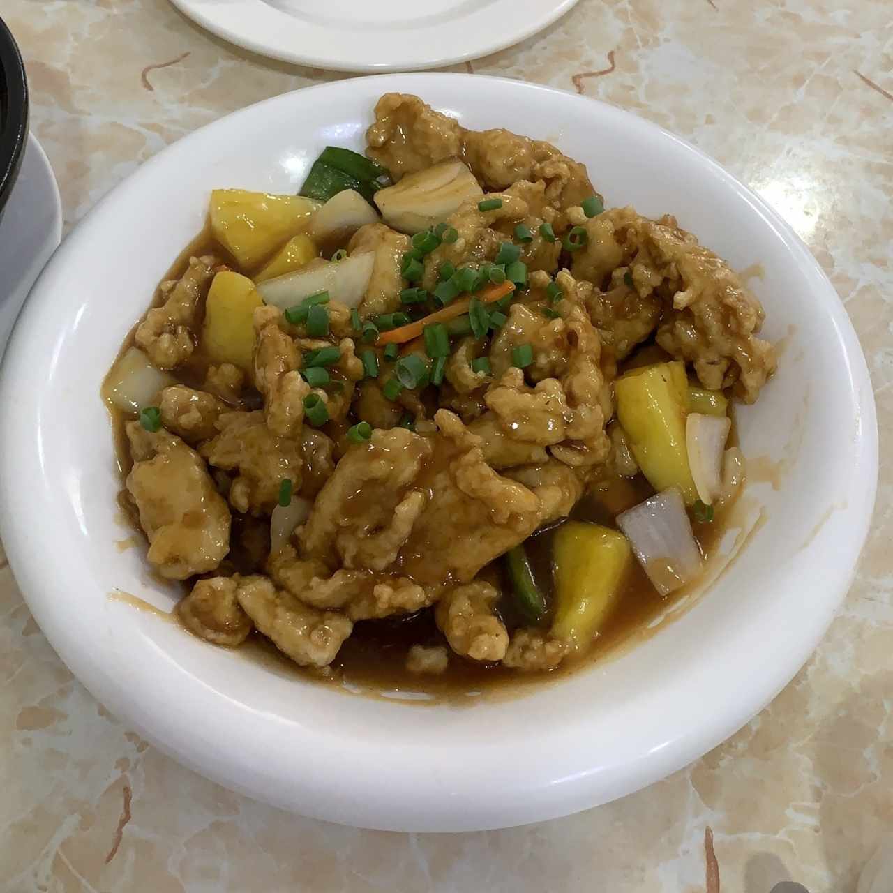 Pollo agrudulce