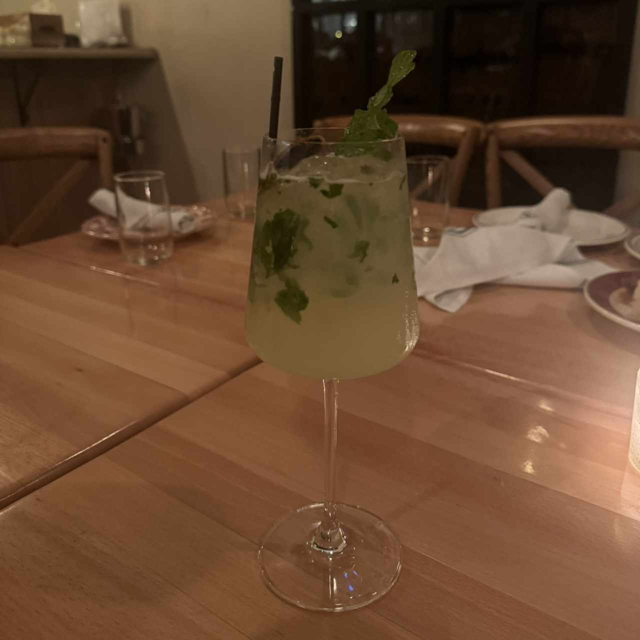 Limonada con Hierbabuena