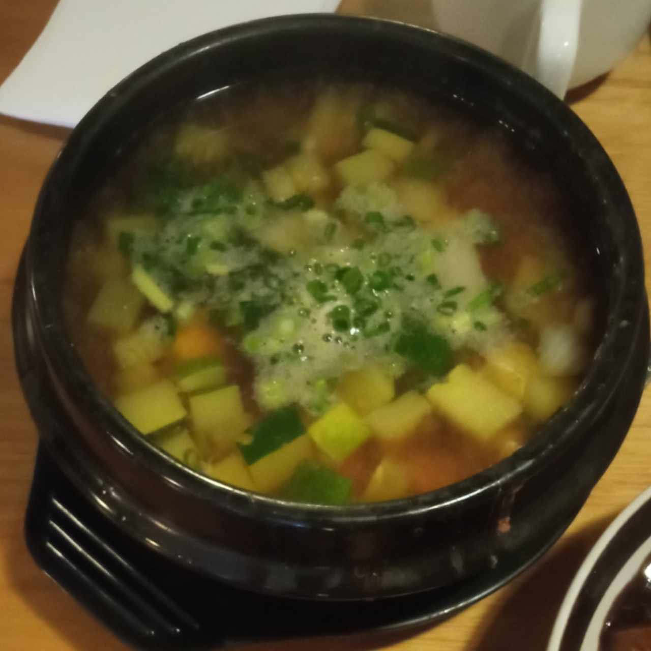 Sopas - Doenjang Jjigae (Seafood)