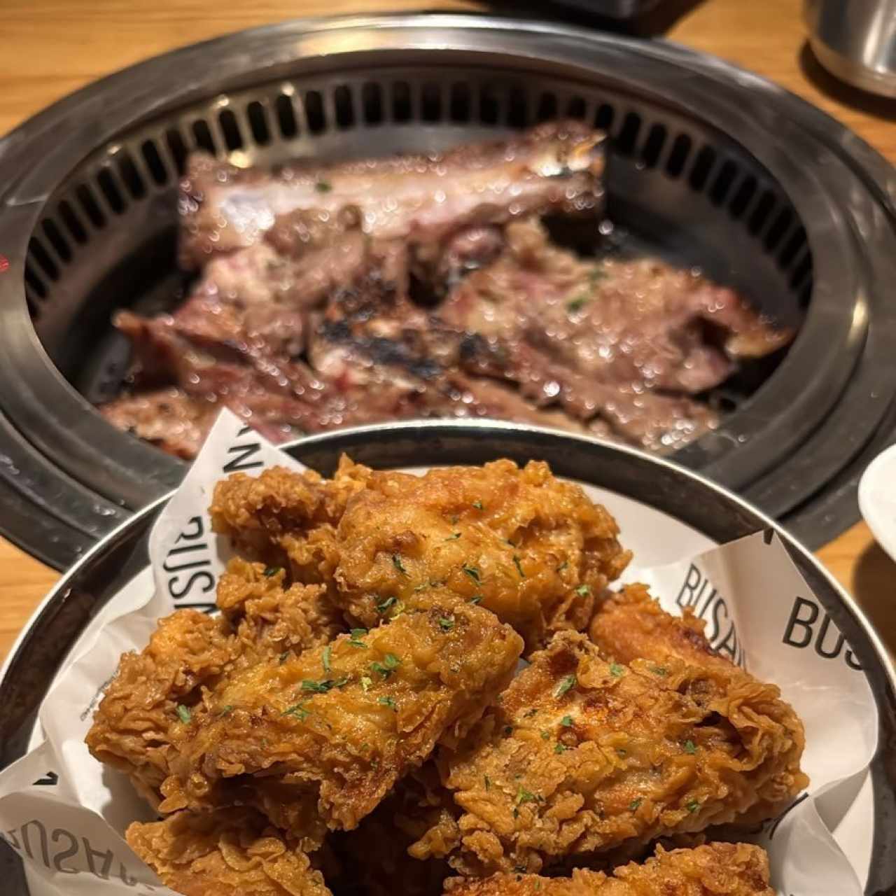 Fried korean chicken