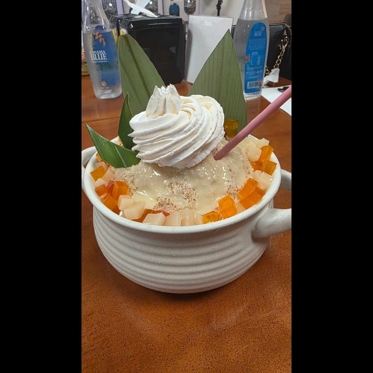 bingsu de te de rosa