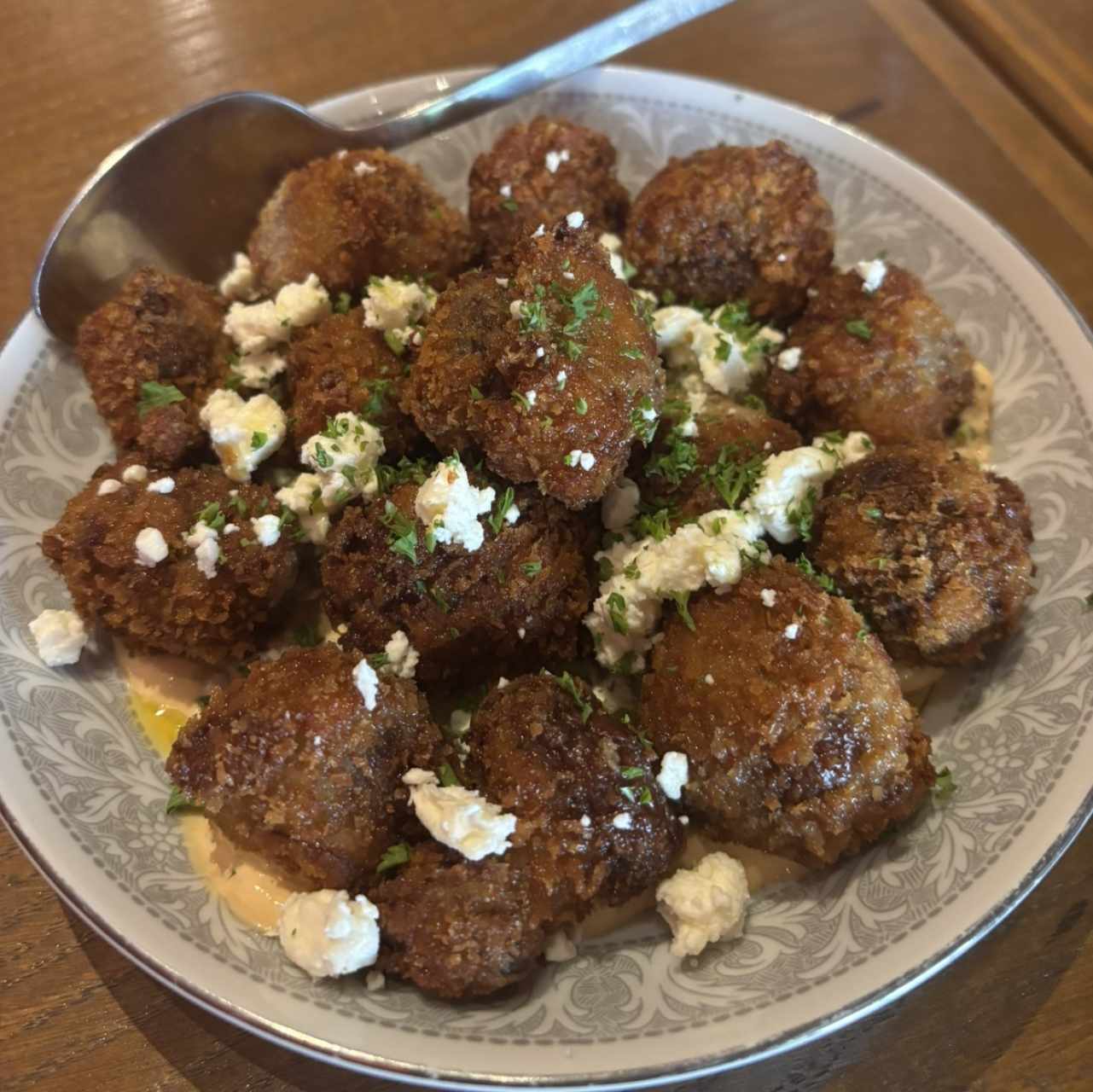 Hongos fritos