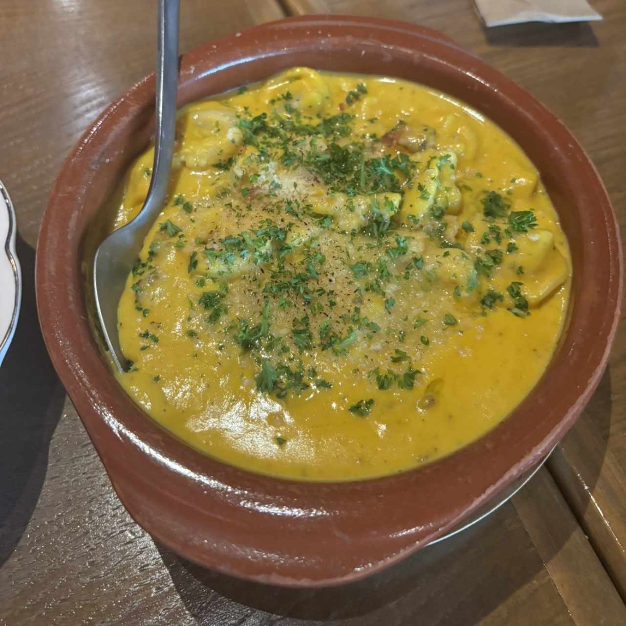 Tortellini de zapallo