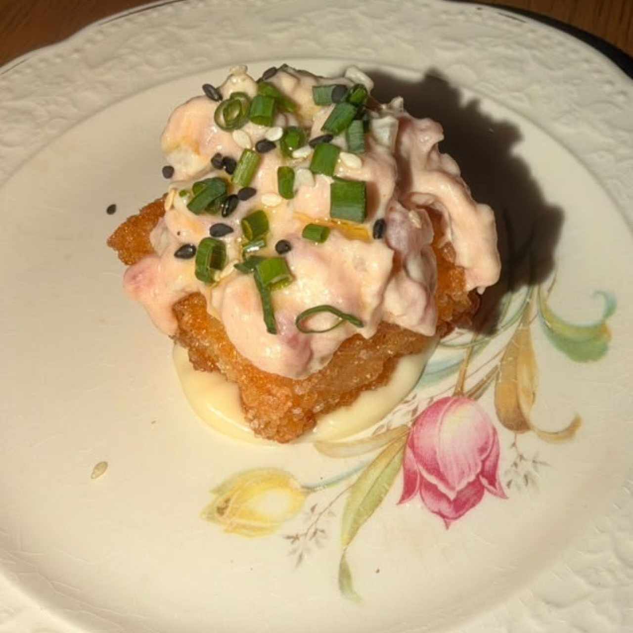 Crispy rice, tartar de atun rojo