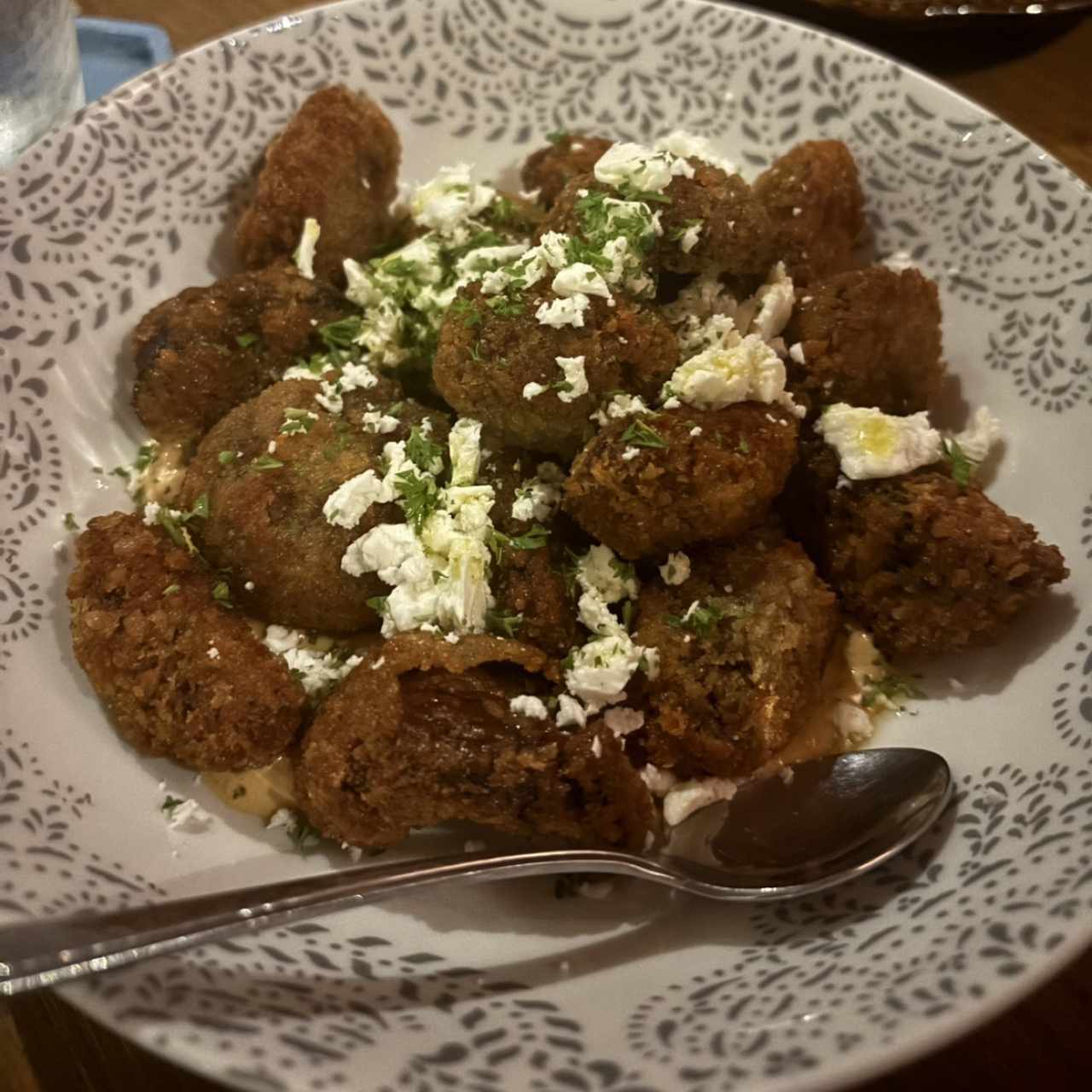 Hongos fritos