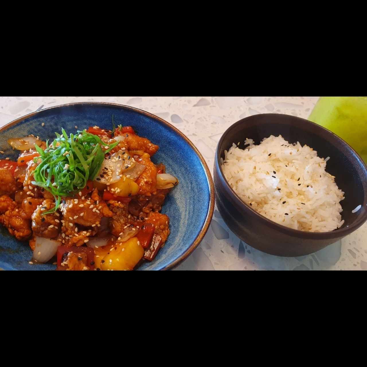 Platos Calientes - Pollo Agridulce