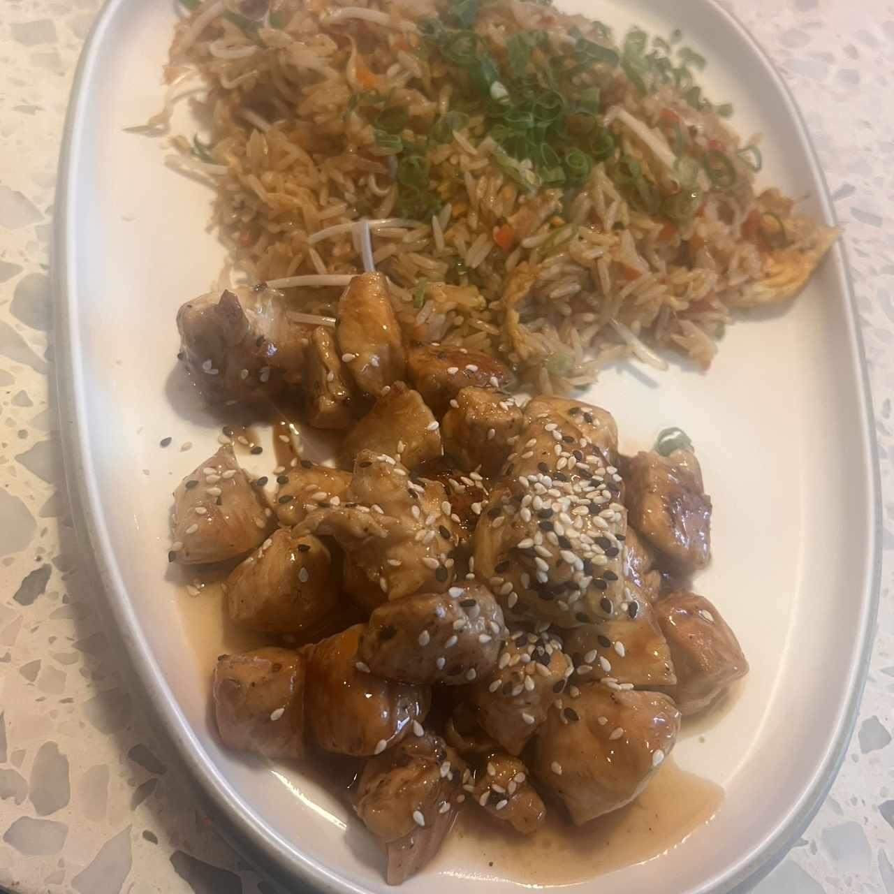 Mixto (pollo, filete y langostinos)