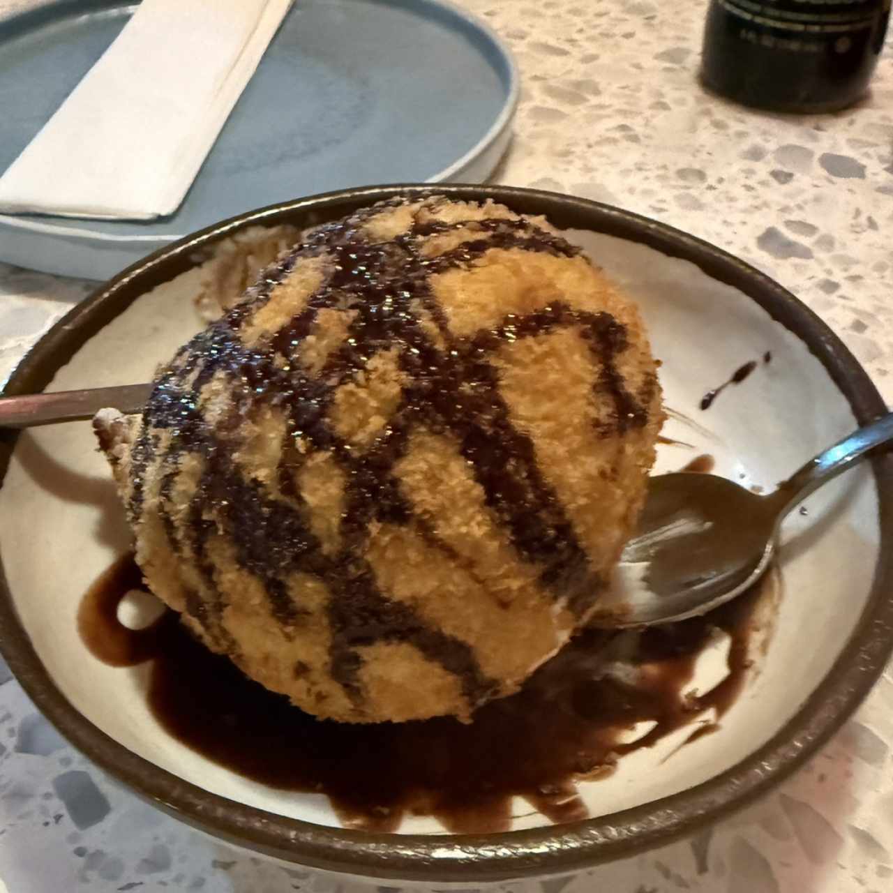 Postres - Helado Frito