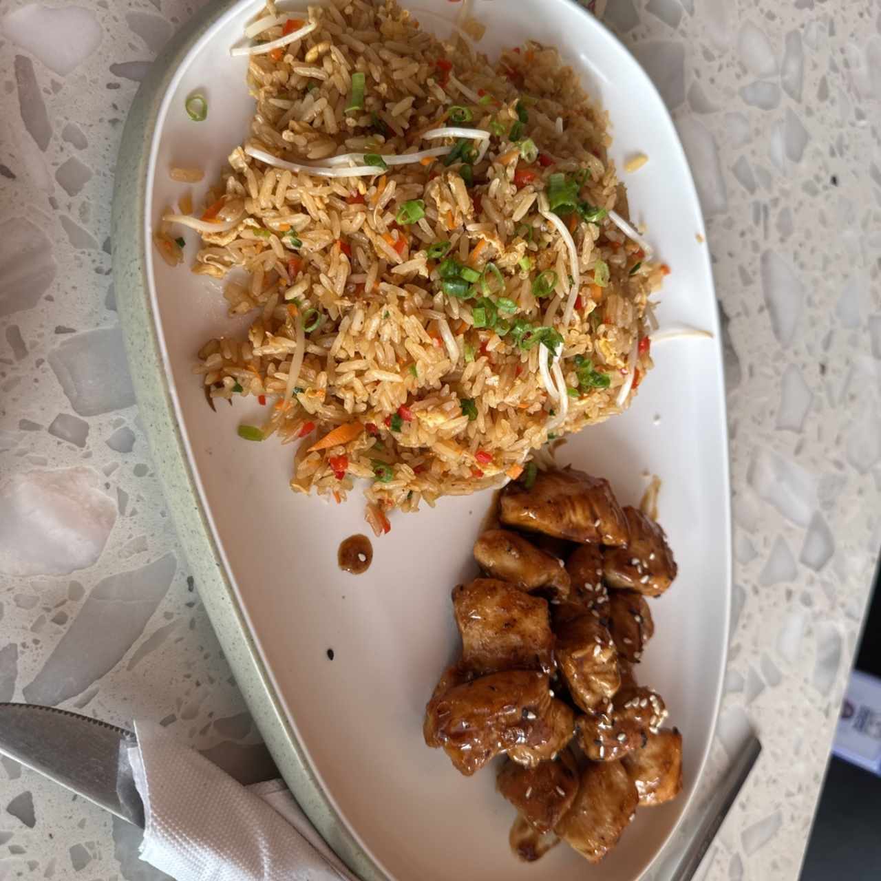 Yakimeshi - Pollo