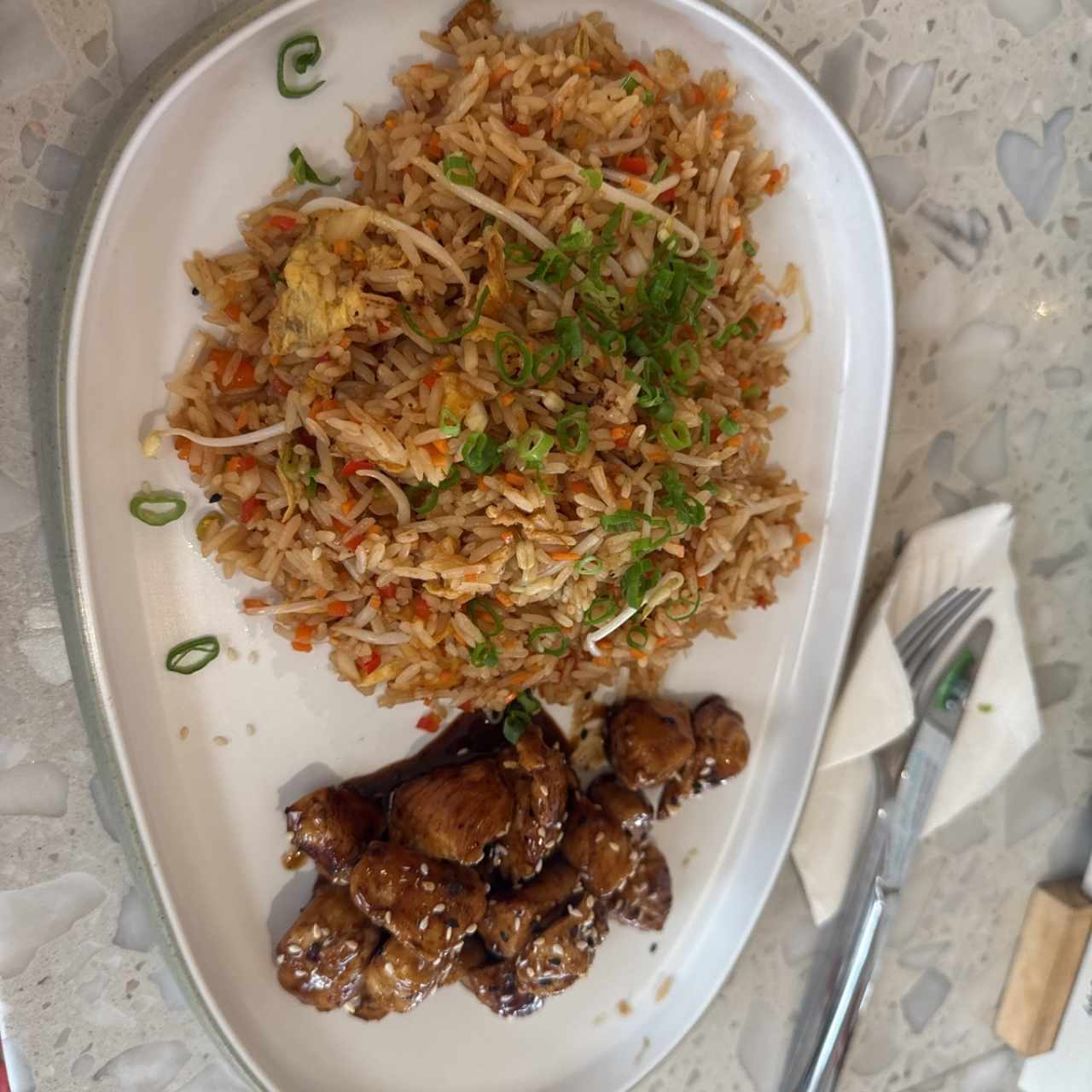 Yakimeshi - Pollo
