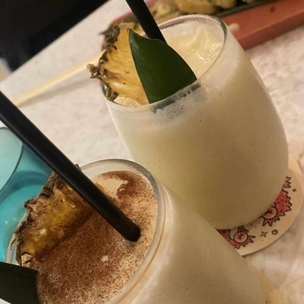 Piña colada y amapola