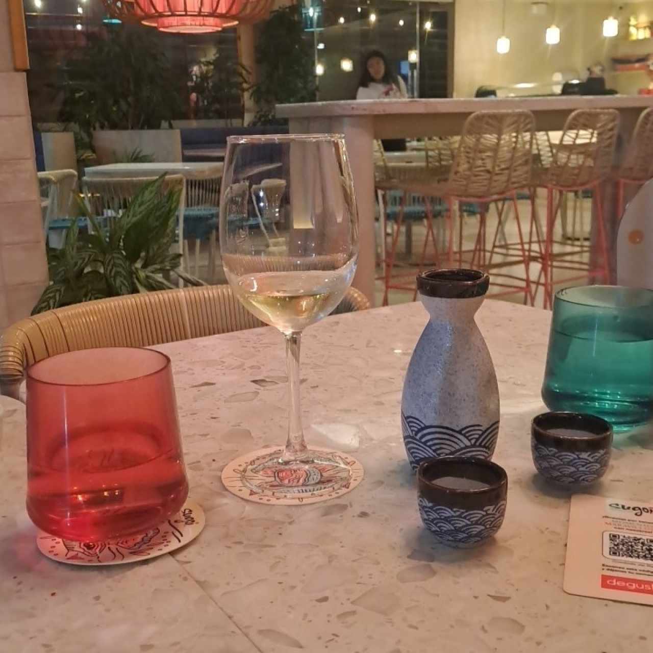 sake and wine