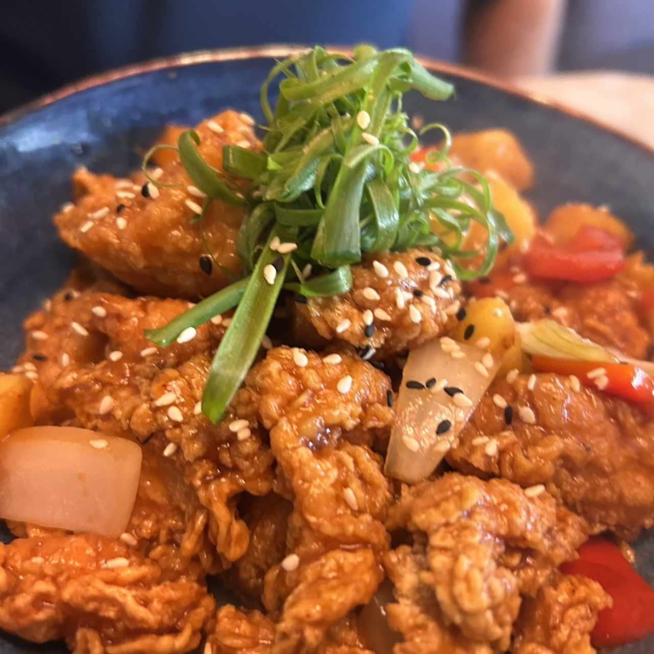 Platos Calientes - Pollo Agridulce