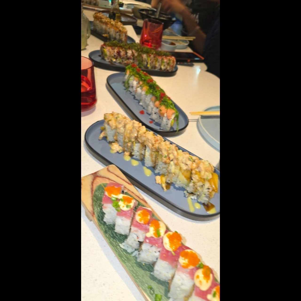 Sushis variados