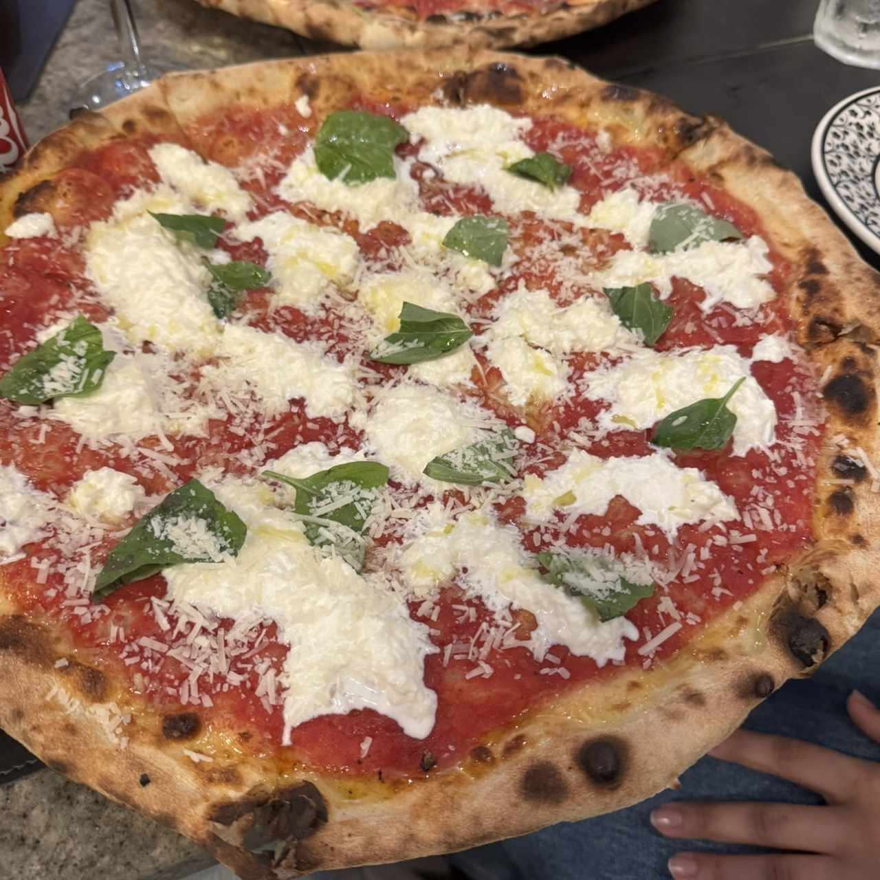 Pizzas Rojas - Margherita con Stracciatella