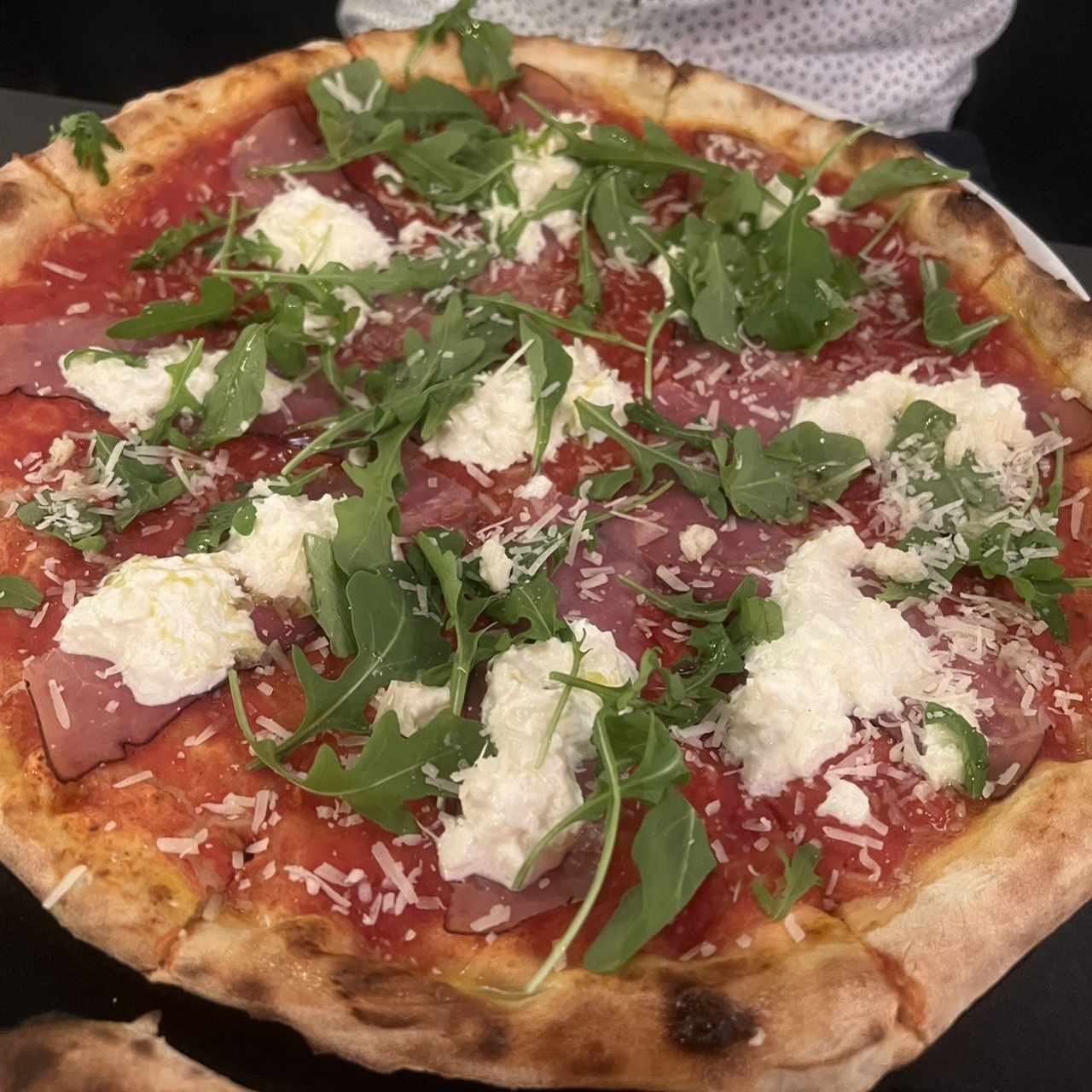 Pizzas Rojas - Speck e Stracciatella