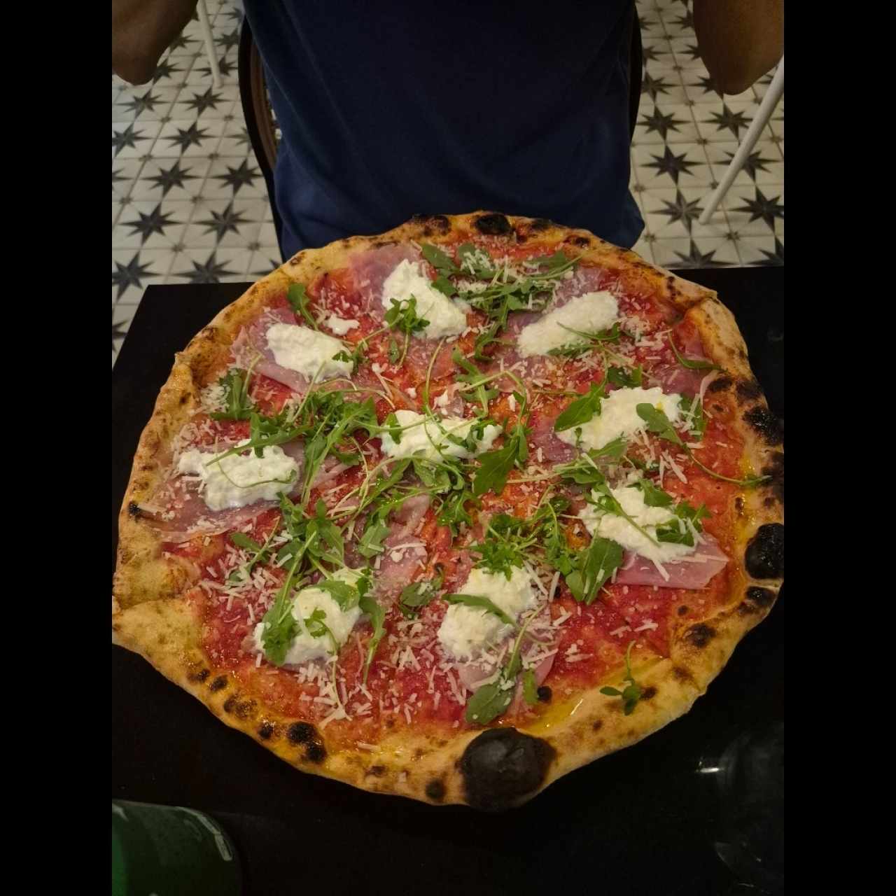 Pizzas Rojas - Speck e Stracciatella